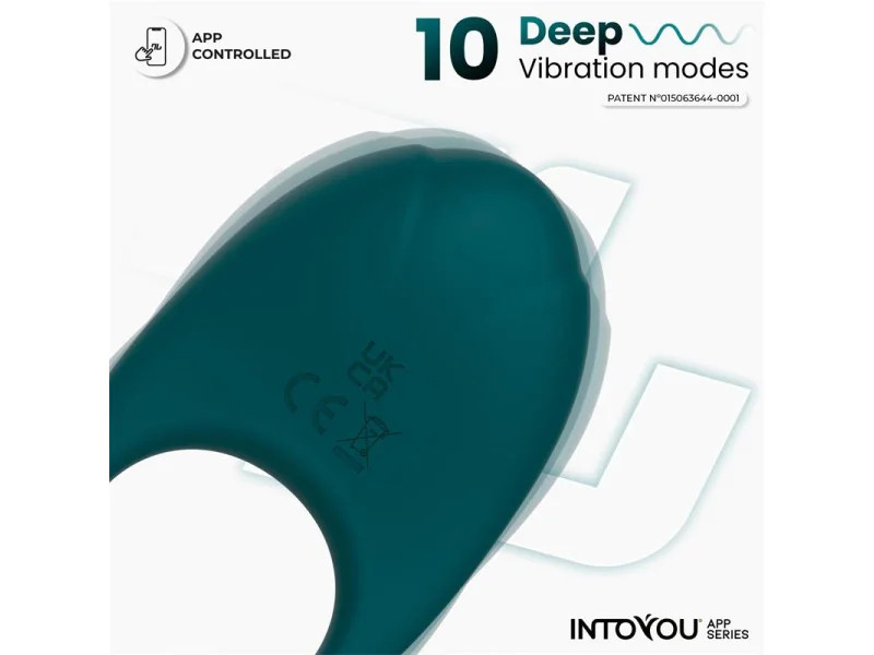 Ringo Anillo Vibrador con APP Unibody Verde