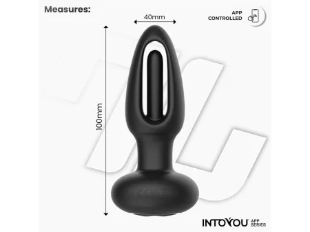 Zack Plug Anal con Flipping Tongue y Vibracion con App