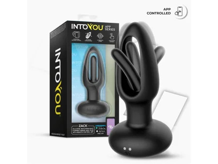Zack Plug Anal con Flipping Tongue y Vibracion con App