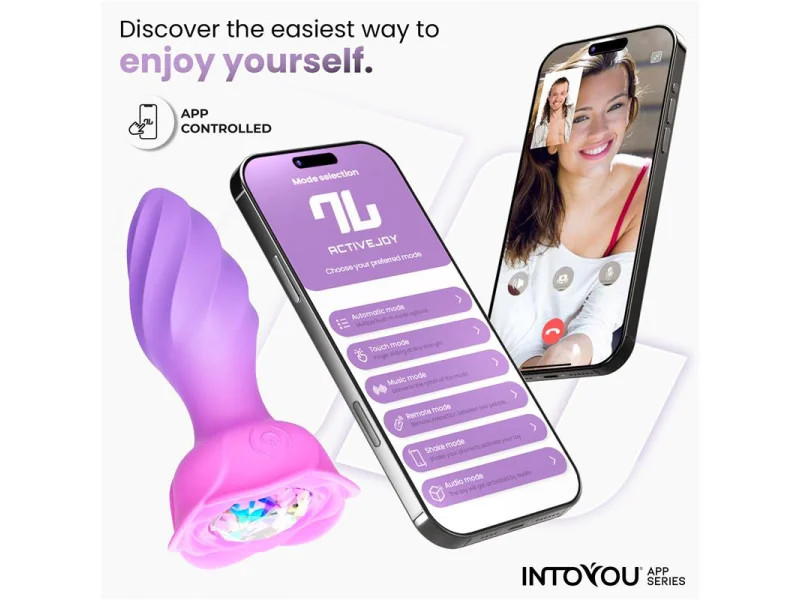 Moxy Plug Anal con Rotacion 360º con App