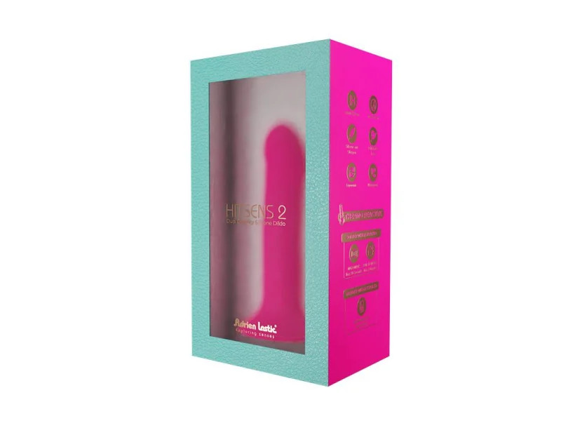 Dildo Hitsens 2 Doble Densidad Rosa