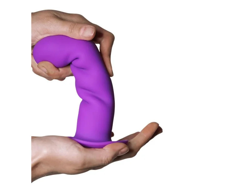Dildo Hitsens 3 Doble Densidad Purpura