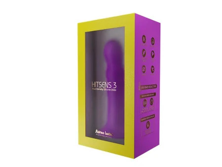 Dildo Hitsens 3 Doble Densidad Purpura