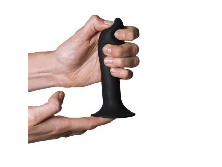 Dildo Hitsens 5 Doble Densidad Negro Dildo Hitsens 5 Doble Densidad Negro
