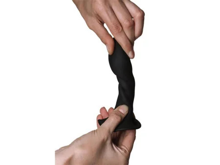 Dildo Hitsens 5 Doble Densidad Negro Dildo Hitsens 5 Doble Densidad Negro
