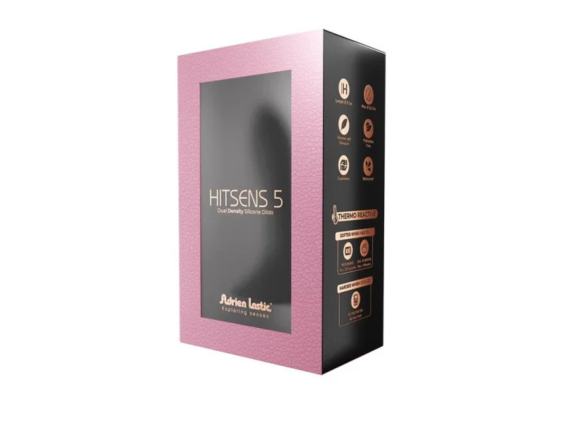Dildo Hitsens 5 Doble Densidad Negro