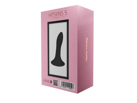 Dildo Hitsens 5 Doble Densidad Negro Dildo Hitsens 5 Doble Densidad Negro