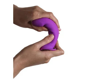 Dildo Hitsens 6 Doble Densidad Purpura