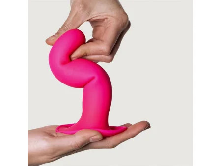 Dildo Hitsens 4 Doble Densidad Rosa