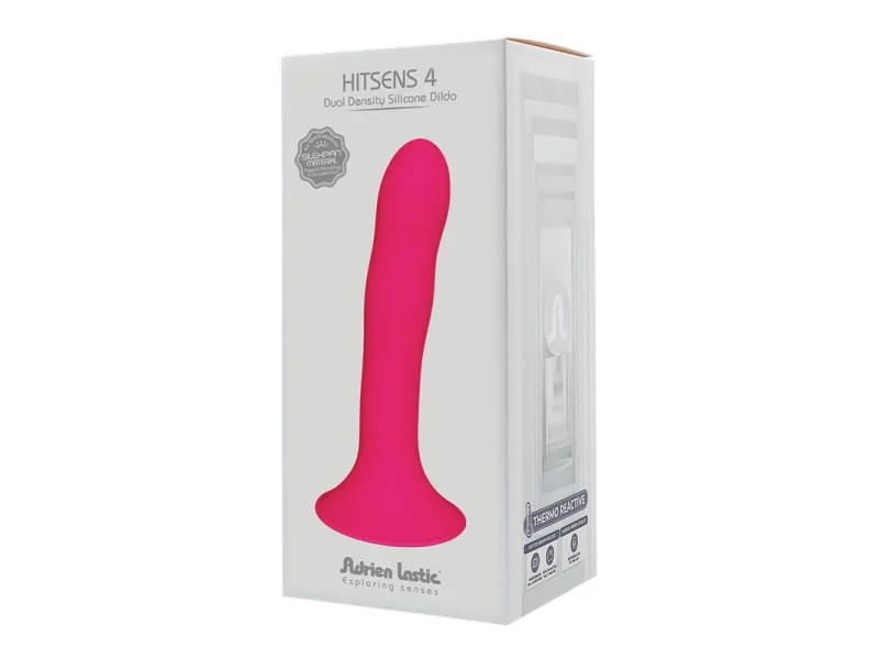 Dildo Hitsens 4 Doble Densidad Rosa