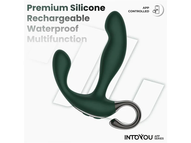 Greeny Masajeador Prostatico con Finger Wiggling y App