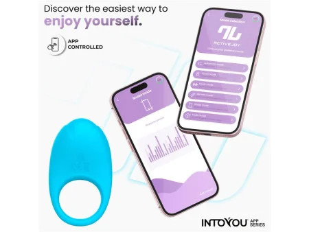 Ringo Anillo Vibrador con APP Unibody Azul Ringo Anillo Vibrador con APP Unibody Azul