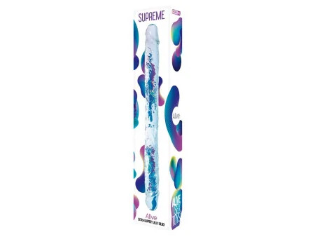 Supreme Dildo Doble 385 cm Transparente