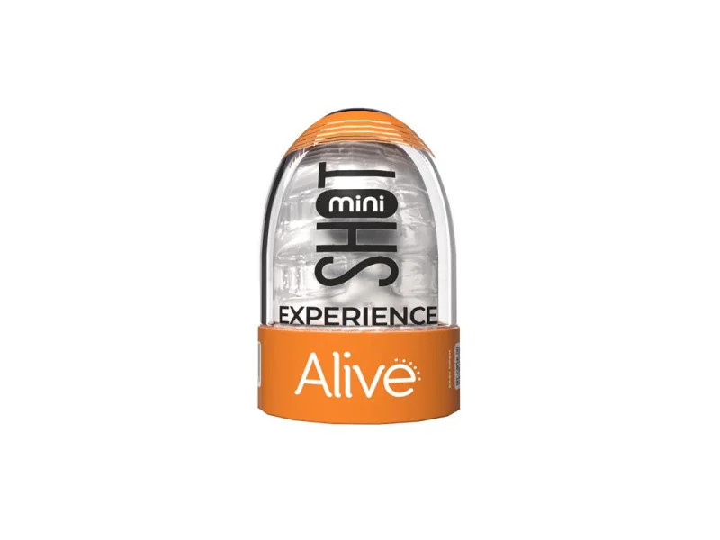 Mini Masturbador Transparente