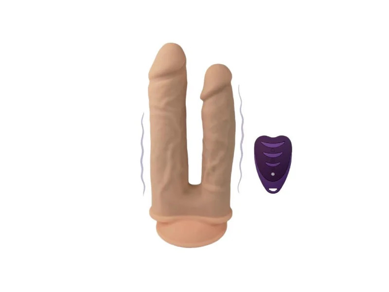 Dildo Doble Penetracion 2 Motores Control Remoto Dildo Doble Penetracion 2 Motores Control Remoto