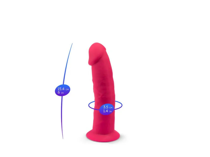 Dildo Dual Density Mod 2 6 Rosa