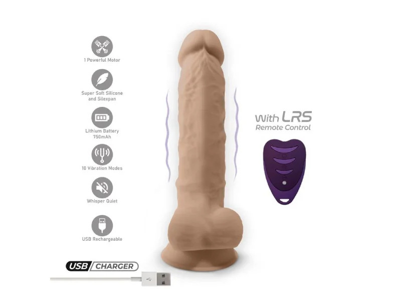 Dildo Mod 1 8 ZD03 10 Funciones con Control Remoto
