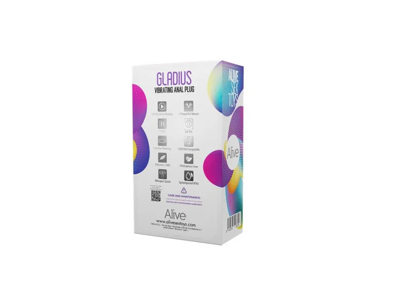 Gladius Plug Anal con Vibracion