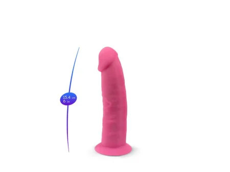 Dildo Dual Density Brilla en la Oscuridad Mod 6