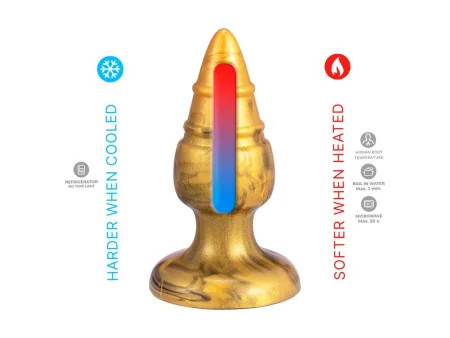 Goldy Plug anal Fantasy Silicona liquida