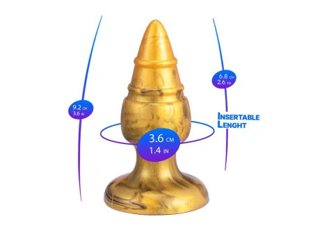 Goldy Plug anal Fantasy Silicona liquida