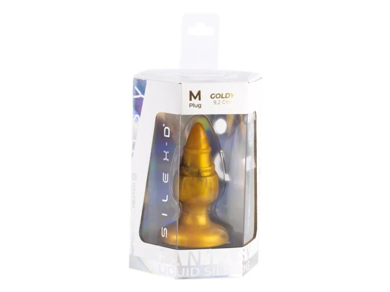 Goldy Plug anal Fantasy Silicona liquida
