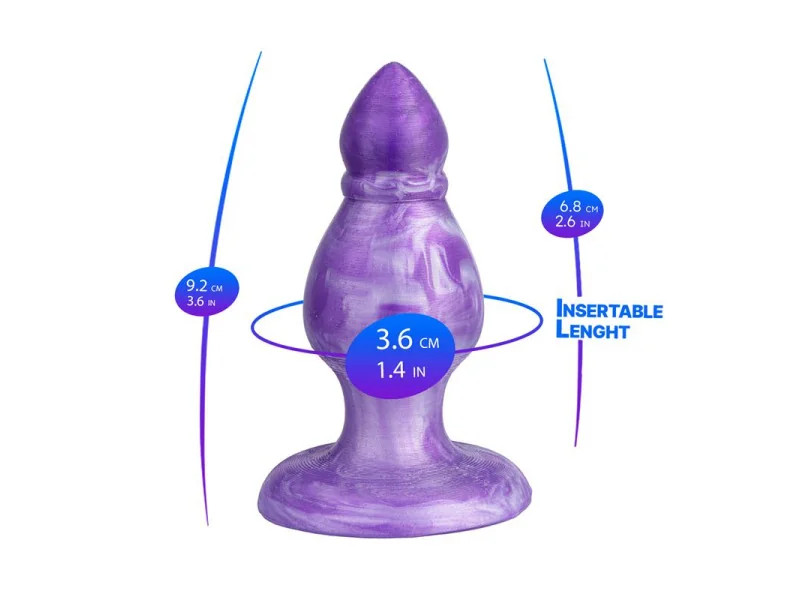 Queen Plug Anal Fantasy Silicona Liquida