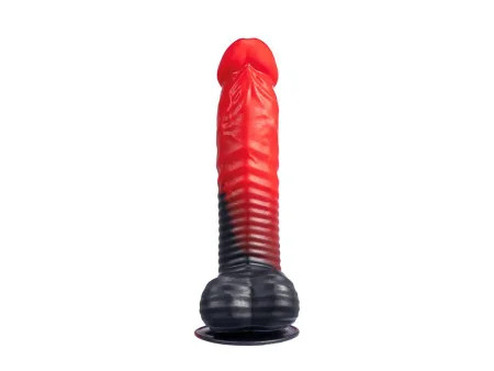 Dildo Silicona Liquida Devil Red 8