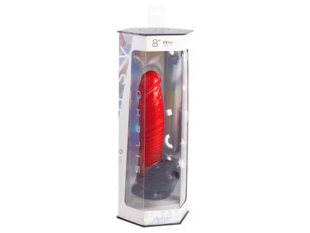 Dildo Silicona Liquida Devil Red 8