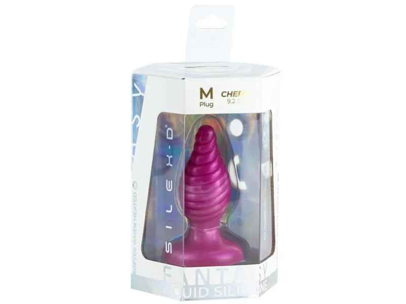 Plug anal Fantasy Silicona Liquida Cherry