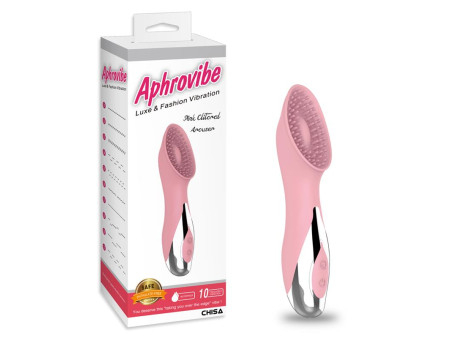 Estimulador del Clitoris Aphrovibe Silicona Rosa