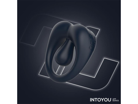 Kenny Anillo Vibrador con Estimulador de Clitoris y APP Azul Oscuro