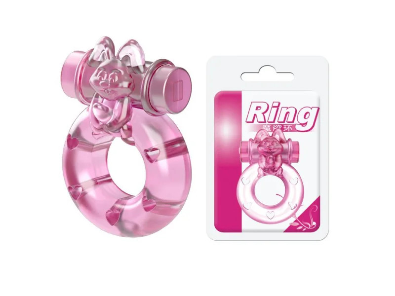 Anillo con Bala Vibradora Conejito