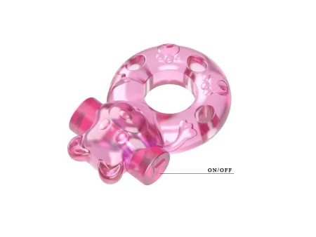 Anillo con Bala Vibradora Osito