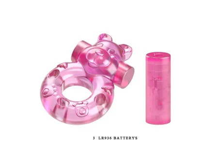 Anillo con Bala Vibradora Osito