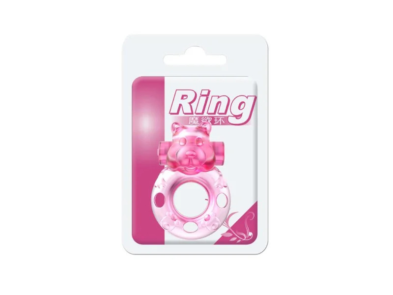 Anillo con Bala Vibradora Osito