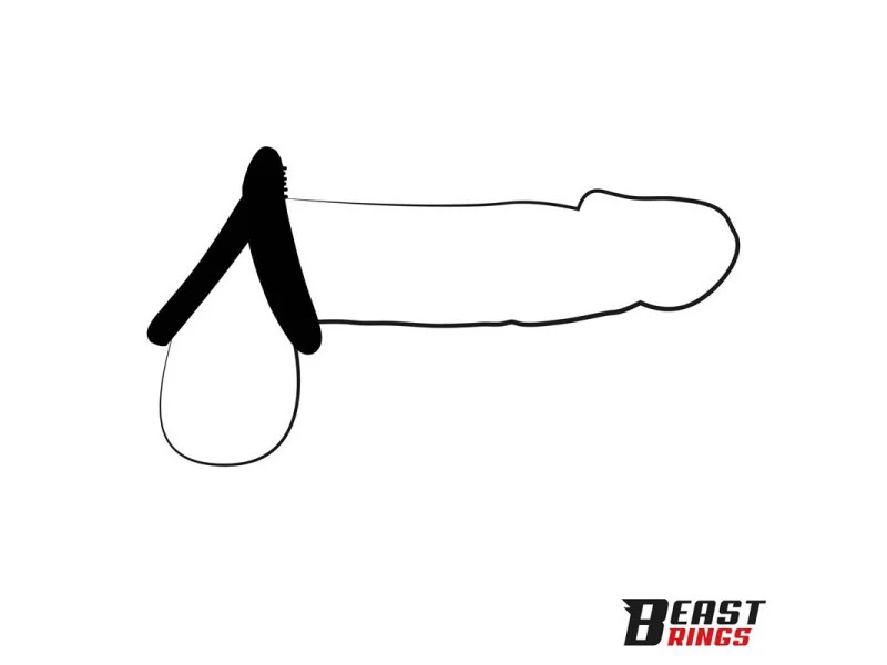 Anillo Doble para el Pene 37 45 mm