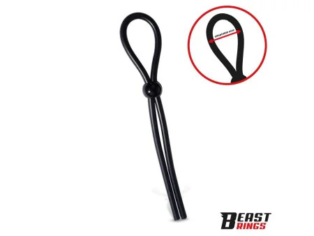 Lasso Anillo para el Pene Silicona Ajustable