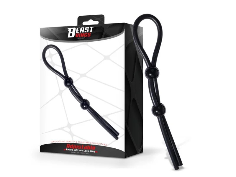 Lasso Anillo para el Pene Silicona Ajustable