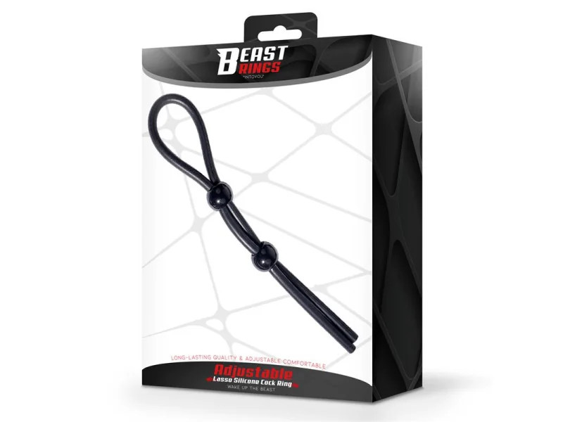 Lasso Anillo para el Pene Silicona Ajustable