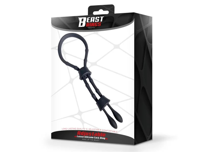 Lasso Anillo para el Pene Silicona Ajustable