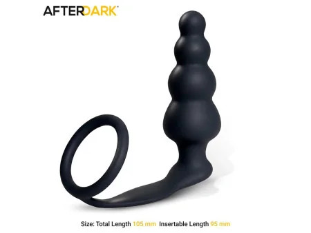 Timko Plug Anal con Anillo de Silicona