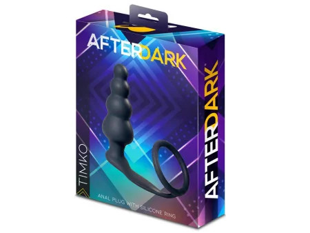 Timko Plug Anal con Anillo de Silicona