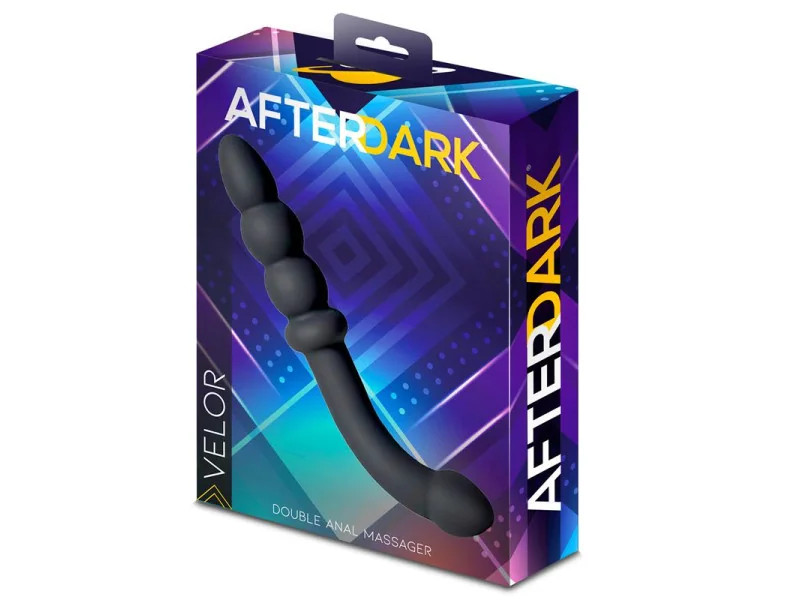 Velor Doble Masajeador Anal Silicona