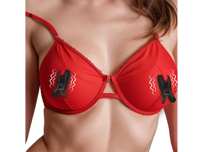 Pinzas para Pezones con Vibracion