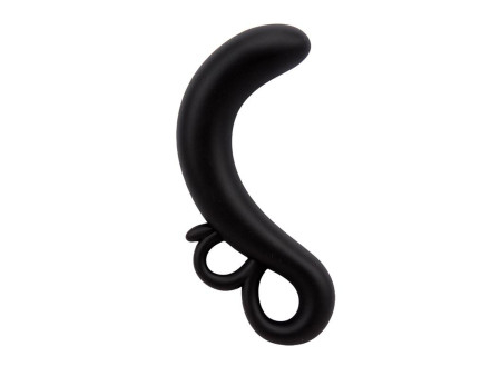 Estimulador Punto G Two Finger Silicona Negro
