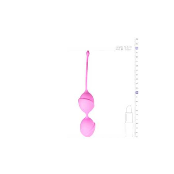 Bolas Kegel Silicona Rosa