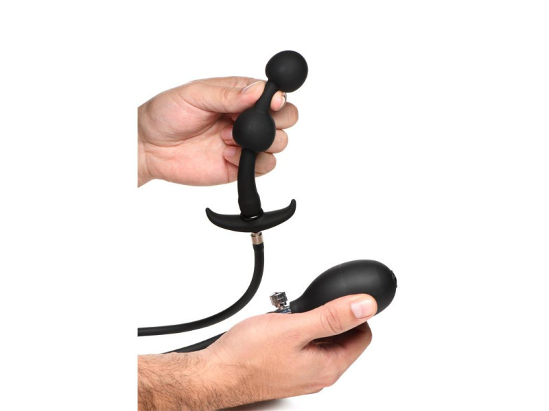 Ass Rattler Bolas Anales con Inflado y Peso