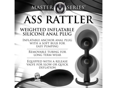 Ass Rattler Bolas Anales con Inflado y Peso