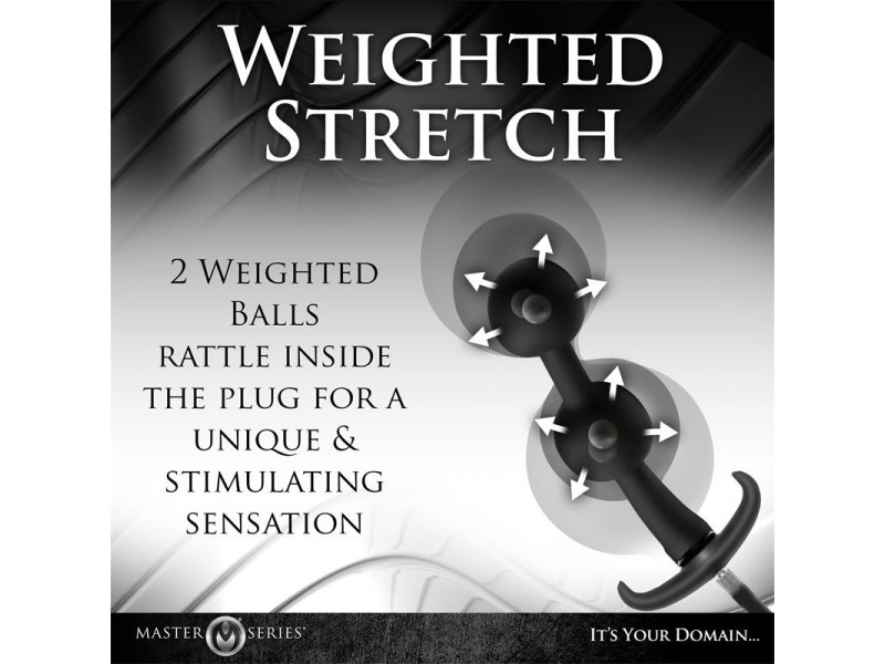 Ass Rattler Bolas Anales con Inflado y Peso